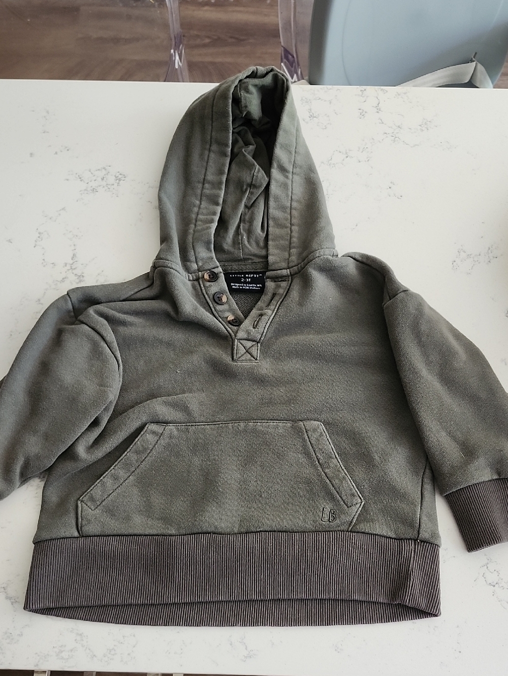 Little Bipsy Henly Hoodie In Pine